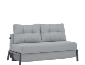 Καναπές Κρεβάτι Διθέσιος GAEL Ανοιχτό Γκρι 150x91x90cm