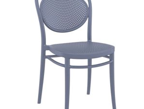 Καρέκλα Marcel 20.0636 45Χ52Χ85cm Dark Grey Siesta