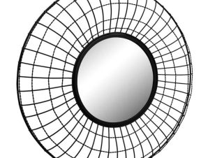 Καθρέπτης 801398 41,5×3,5cm Black Ankor